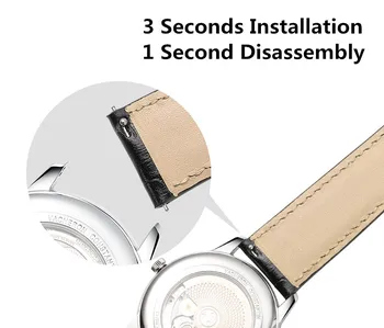 IStrap каишка за часовници кожени каишки за часовници Breitling IWC Casio, Seiko 16mm 18мм 19мм 20 mm 21мм 22мм 24мм наручный каишка гривна