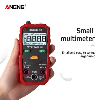 ANENG S1 Digital Multimeter True RMS Auto Range Professional LCD automatic Smart Multimeters Voltage Ammeter Тестер