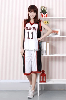 Kuroko no Basuke SEIRIN баскетболна топка униформи cosplay костюм Kuroko's баскетбол Kuroko Tetsuya мъжки и дамски спортни дрехи Джърси