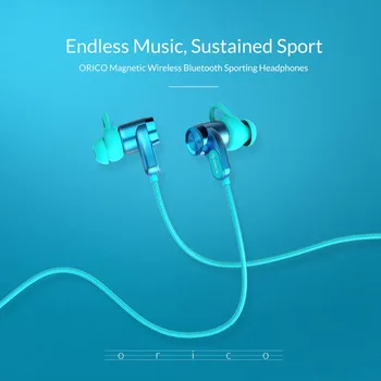 ORICO Wireless Earphone Bluetooth5.0 In-Ear Music Gaming Headset магнитен колан за сменящи се Halter спортни слушалки за iPhone Huawei