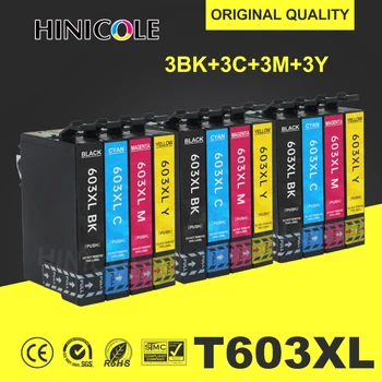 Hinicole 603XL съвместим мастилницата t603xl за принтер Epson Expression Home XP-3100 XP-4100 XP-2100 XP-2105 XP-3105 XP-4105