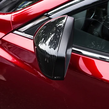 Оформление на автомобила ABS автомобили външна капачка огледало за обратно виждане пайети авто стикери, аксесоари за украса на автомобил Mazda 6 Atenza 2019 2020