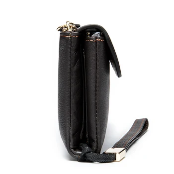 WESTAL мъжки портфейл от естествена кожа/чантата за мъже клатч мъжки портфейли дълъг кожен портфейл с цип мъжки ежедневни телефон парична чанта 8805