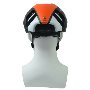 COLNELS велосипеден шлем оранжев и черен цвят EPS пяна под формата на възрастни пътен байк езда каска с 16 дишаща вентилационни отвори