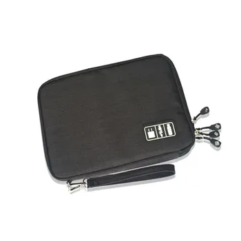 Преносим водоустойчив многофункционален кабел USB Кабел за данни организаторът на чанта за багаж чанта Wrap Gear Travel Kit малка чанта
