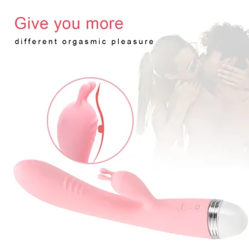G-точката на Зайо двоен вибратор за жени колан с мастурбацията клитор стимулатор вибратори водоустойчиви акумулаторна секс играчки за възрастни