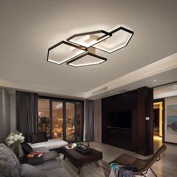 Verllas Modern, LED тавана лампа за спални хол luminarias para teto блясък de plafond moderne LED тавана лампа