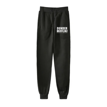 Офис ТВ шоу Dunder Mifflin добро качество на потребителски панталони Jogger панталони градинска дълги панталони всекидневни спортни панталони зима