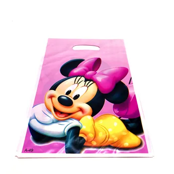 Disney Мини Маус подаръчни комплекти чанта бонбони Мини Маус чанта за деца Рожден Ден сувенири детска темата подарък сватбена украса