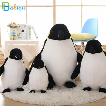 Babiqu 1 бр. сладък бебе високо качество прекрасна домашни Пингвин Супер мек ПП памук с пълнеж от пингвини кукли, плюшени детски играчки, подаръци