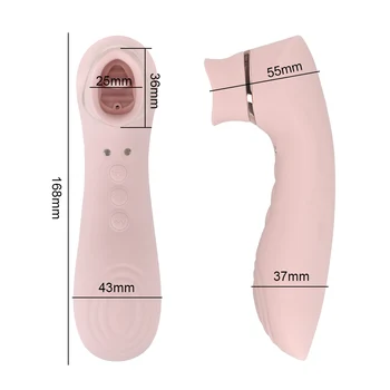 IKOKY смучене смучене език вибратор от секс играчки за жени клитора смучене близането на жена мастурбатор стимулатор на влагалището
