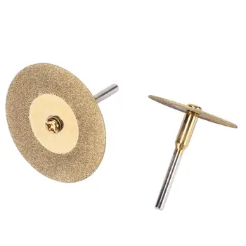 10шт диамантени режещи дискове, определени пильных та 16-40 мм за Лезвийных ротационни инструменти за свързване на опашка шлайфане на твърди кръг гравиране кантарион