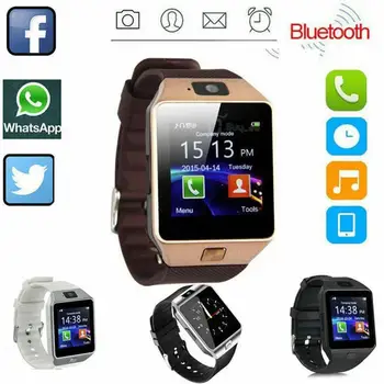 На екрана смарт часовници dz09 с камера с Bluetooth Watch SIM поддръжка на езици Ios Мультикарточные телефони Android Smartwatch