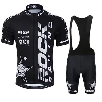 Rock Pro Racing Summer Cycling Jersey Mountain Bike Clothing Set МТБ Bicycle Clothing Maillot Ropa Ciclismo Cycling Set For Men