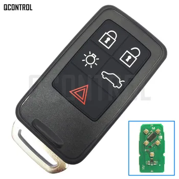 Qcontrol дистанционно ключ Smart Car Key Fob за Volvo XC60 и S60 S60L V40 V60 S80 XC70 434 Mhz