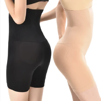 Задника Lifter безшевни жени висока талия за отслабване на корема управление на бикини Pant гащи коригиращо бельо бельо Body Shaper 1 / 2 бр.