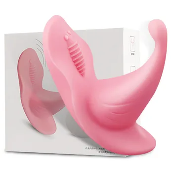 G spot вибратор, клитор носене пеперуда каишка за вибратор секс продукти от играчки за възрастни, за жени Вибрираща мастурбация яйце безжичен