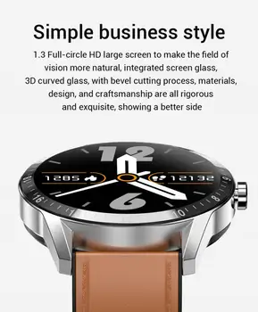 G20 Smart Watch Business Men Style Support Bluetooth Покана Heart Rate Monitor Full Touch Smartwatch For Android, IOS Phone