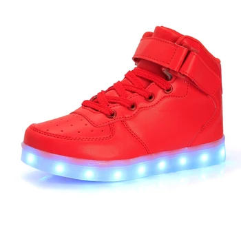 MIUBU led обувки за възрастни Ежедневни обувки led светлинен обувки мъжете плюс размер светват неонови мъжки обувки Zapatos Mujer бърз кораб