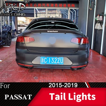 Задна светлина за VW Passat B8-2019 Passat LED задни светлини фарове за мъгла дневни светлини DRL тунинг на автомобили, автомобилни аксесоари